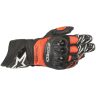 GP PRO RS3 GLOVE BLACK RED FL
