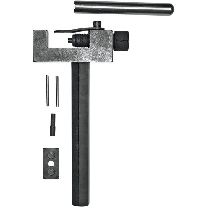 Compact Chain Assembly and Rivet Tool