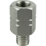 Female M10-1.25 to Male M10-1.5 Thread Adapter 20 mm Long