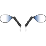 Tough-Mirror™ Kit with M10-1.25 Bases/M10-1.5 Adapters - Long Arm