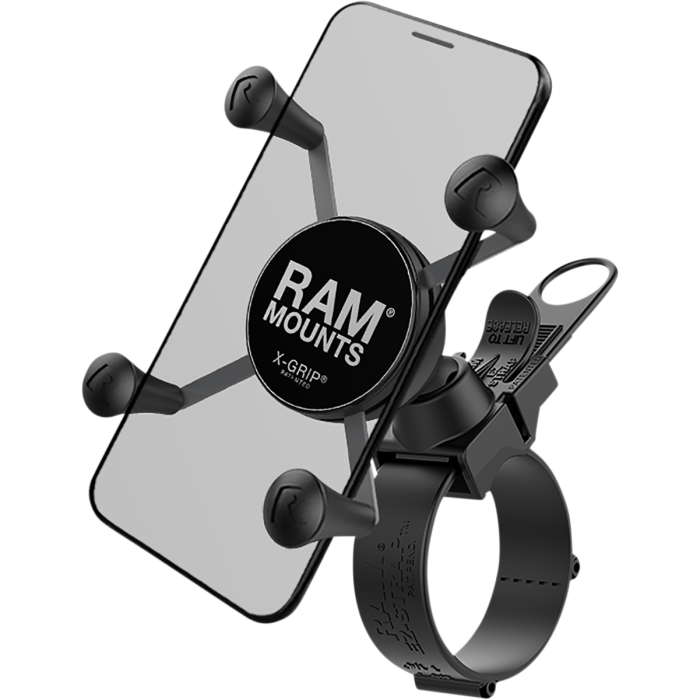 X-Grip® Phone Mount with EZ-Strap™ Rail Mount