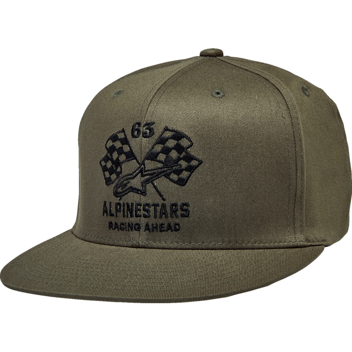 Double Check Flat Bill Hat