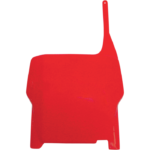 Replacement Front Number Plate — Inverted Fork Application